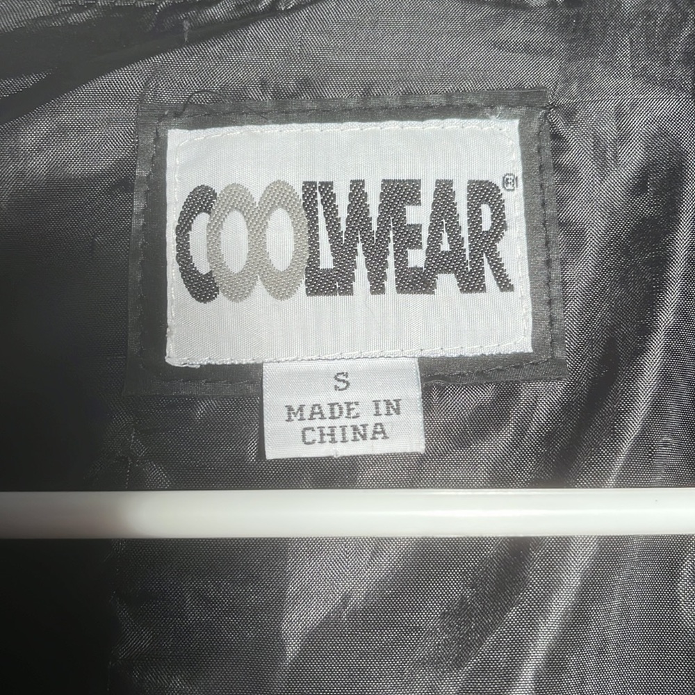 CoolWear Rainwear Double-breasted Trench with self-tie belt in polyester Small - Picture 8 of 11